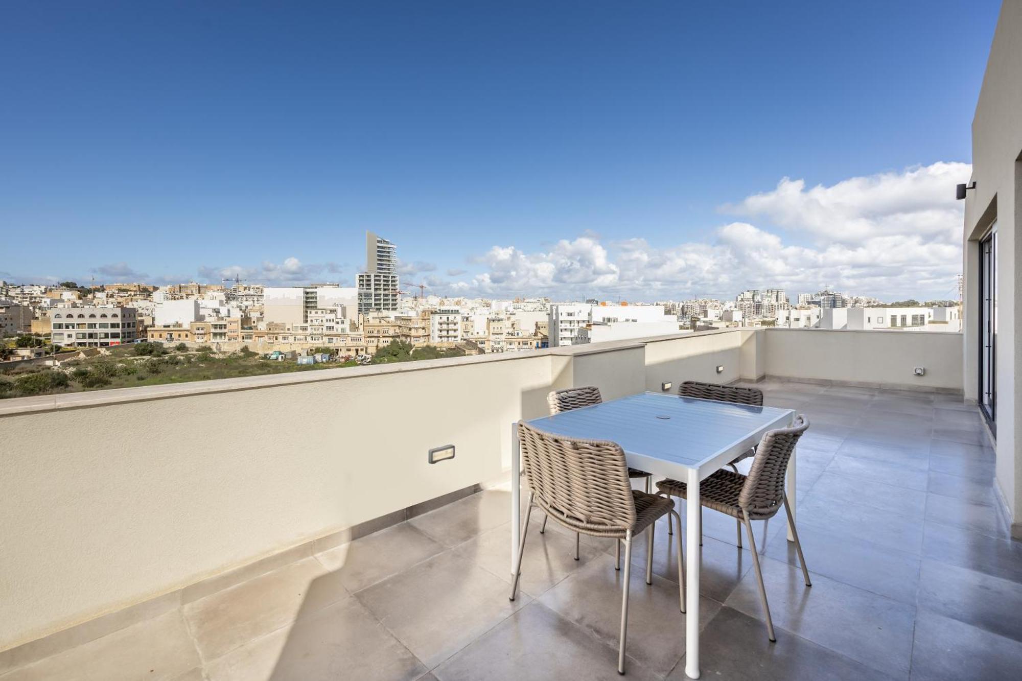 The Cube - Designer Finished Studio Penthouse By Sf Homes Gzira Luaran gambar