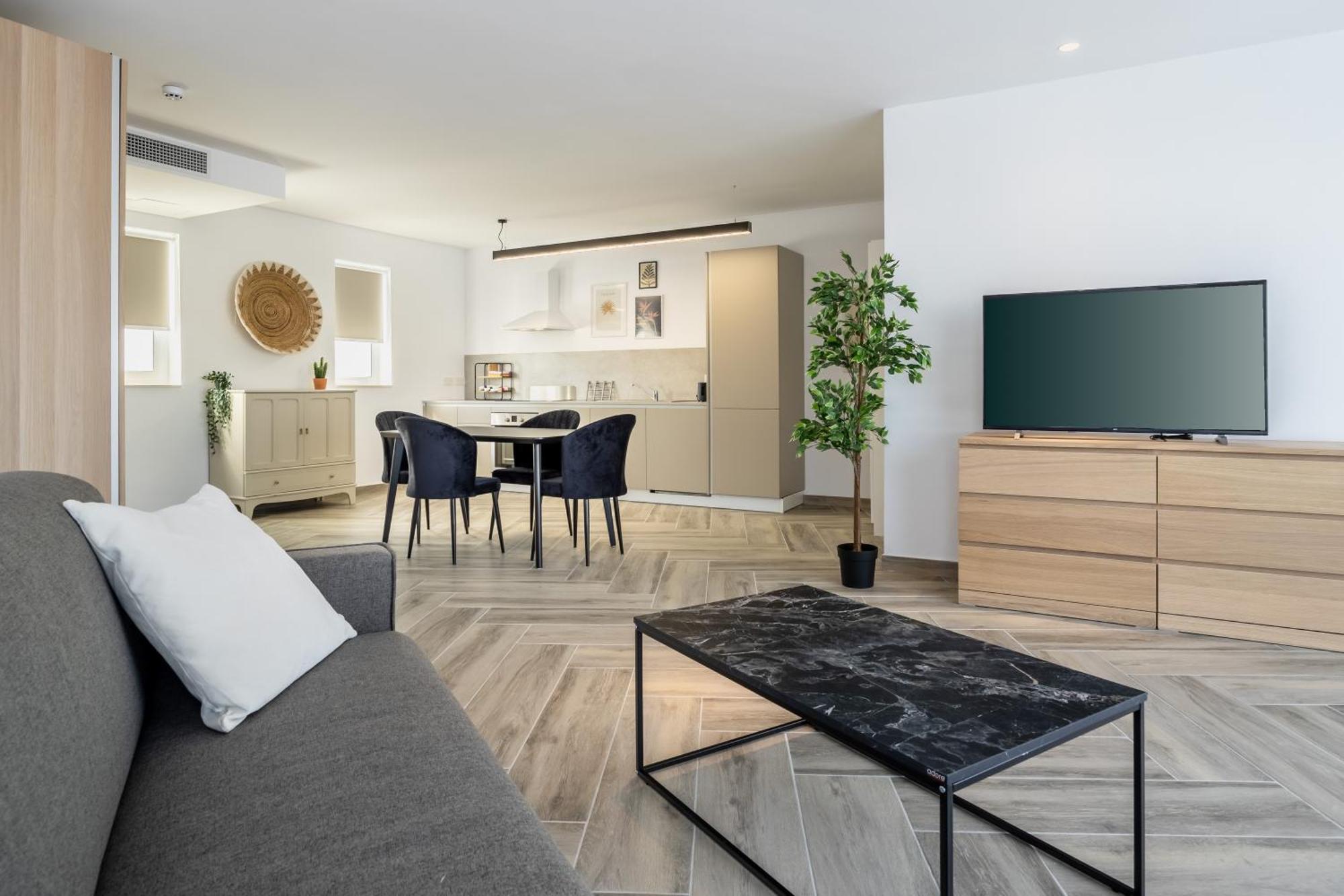 The Cube - Designer Finished Studio Penthouse By Sf Homes Gzira Luaran gambar